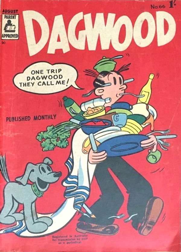 Dagwood Monthly (ANL, 1953 series) #66 (August 1958)