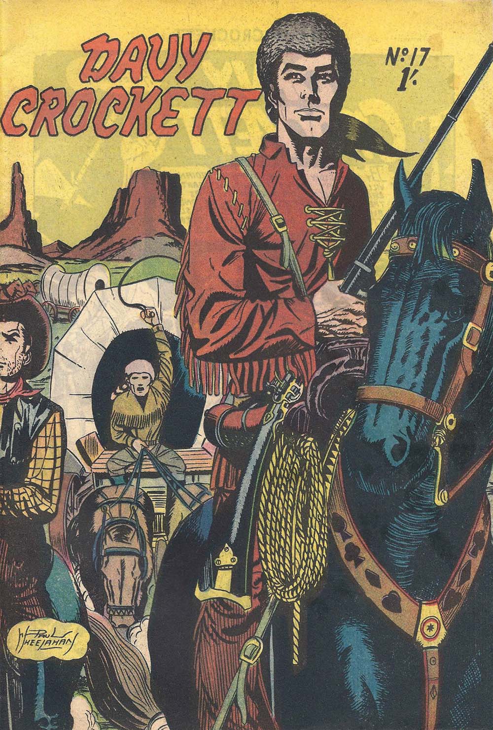 Davy Crockett (Youngs, 1956 series) #17 ([May 1957])