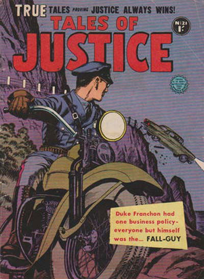 Tales of Justice (Horwitz, 1957 series) #21 ([October 1958?])