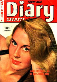 Teen-Age Diary Secrets (St. John, 1949 series) #8 February 1950