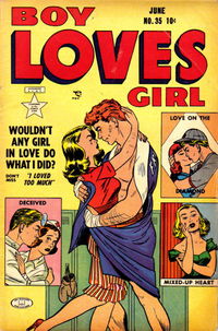 Boy Loves Girl (Lev Gleason, 1952 series) #35