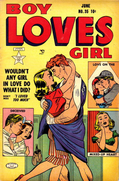 Boy Loves Girl (Lev Gleason, 1952 series) #35 (June 1953)