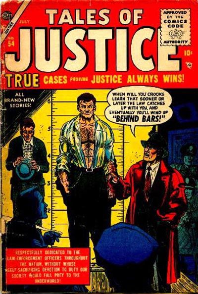 Tales of Justice  #54 (July 1955)