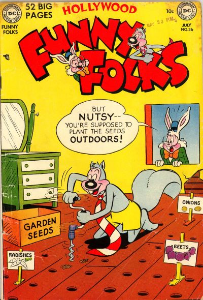 Hollywood Funny Folks (DC, 1950 series) #36 (July 1951)