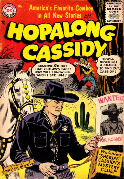 Hopalong Cassidy (DC, 1954 series) #111 (March 1956)