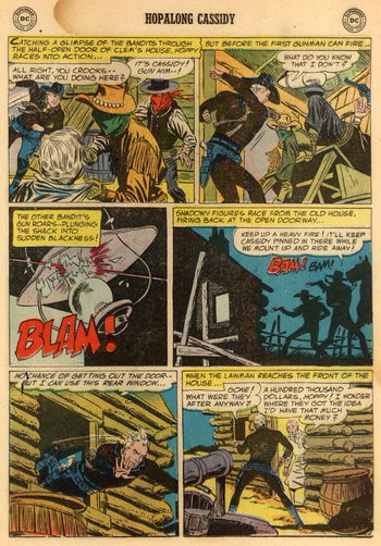 Hopalong Cassidy (DC, 1954 series) #124 — The Poor Man Bandits (page 4)