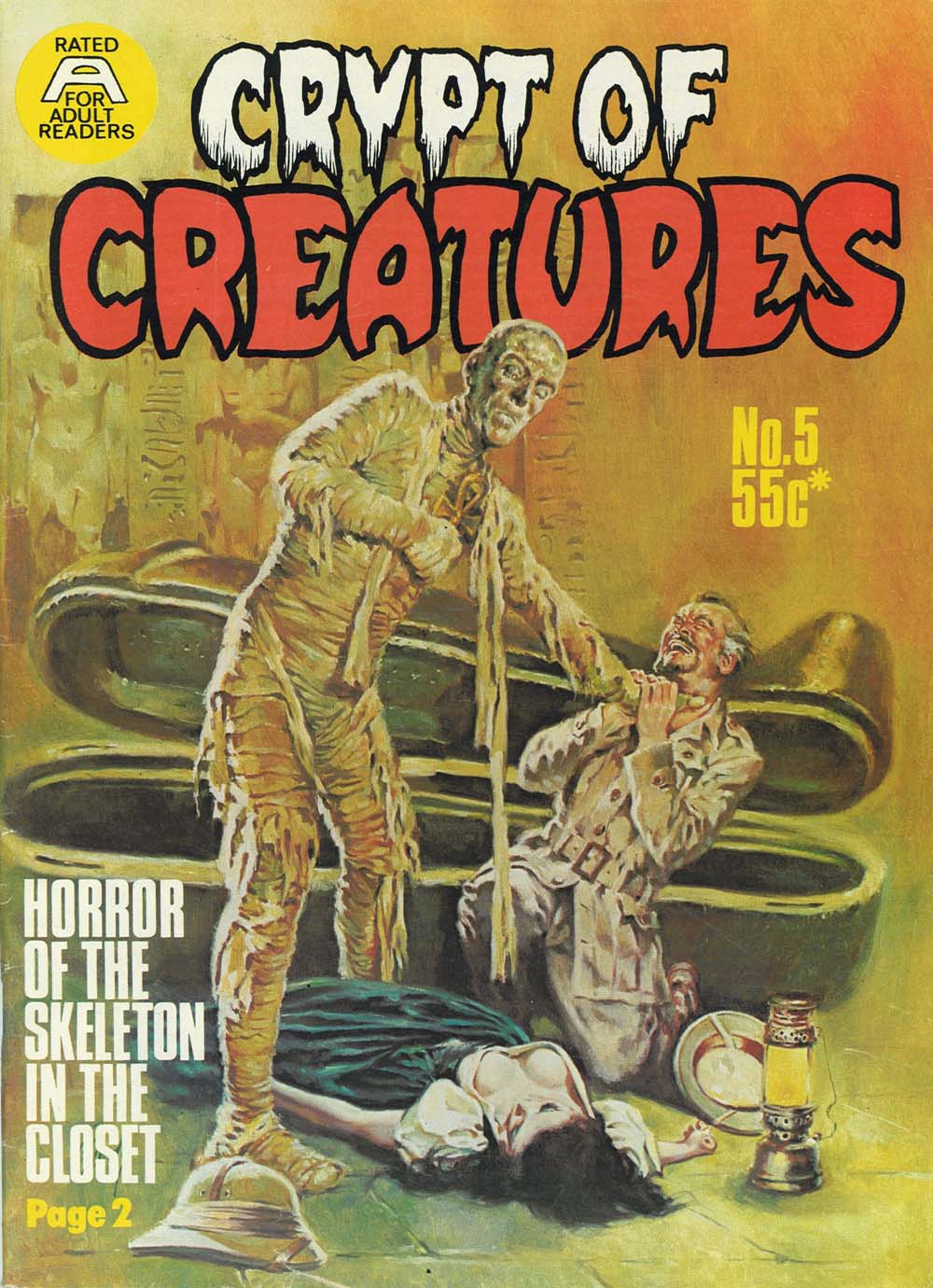 Crypt of Creatures (Gredown, 1976 series) #5 ([June 1978?])