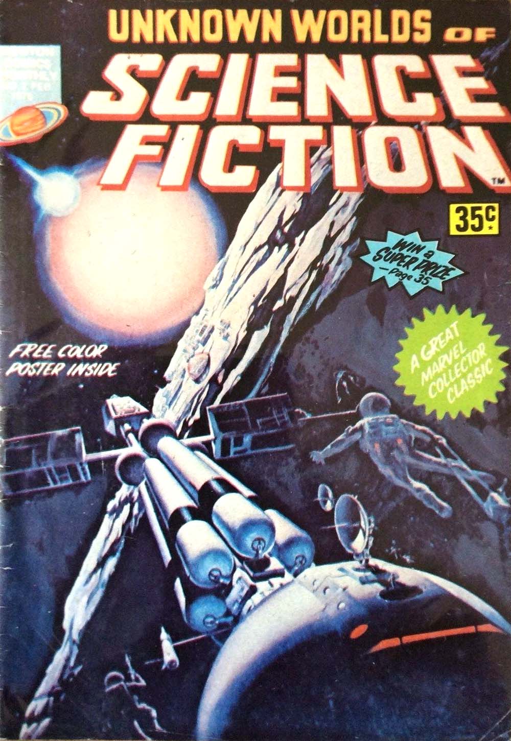 Unknown Worlds of Science Fiction (Newton, 1976 series) v1#2 (February 1976)