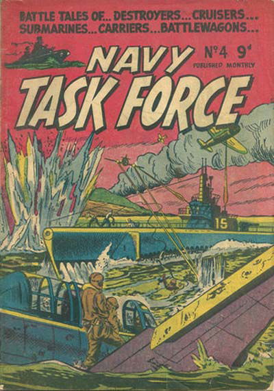 Navy Task Force (Crestwood, 1955 series) #4 ([October 1955?])