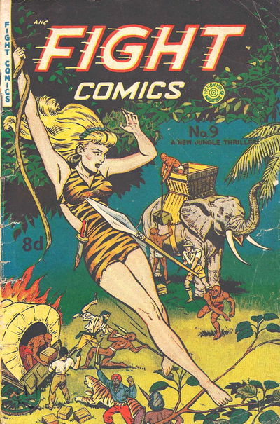 Fight Comics (HJ Edwards, 1951? series) #9 ([January 1952?])