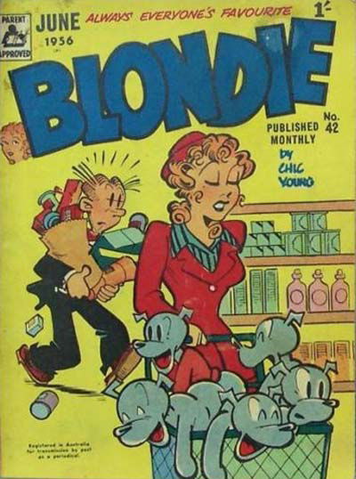 Blondie (ANL, 1953 series) #42 (June 1956)