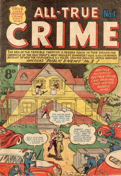 All-True Crime (Jubilee, 1953 series) #1 [September 1953?]