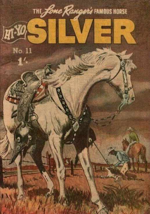 The Lone Ranger's Famous Horse Hi-Yo Silver (Cleland, 1956? series) #11 ([February 1957?])