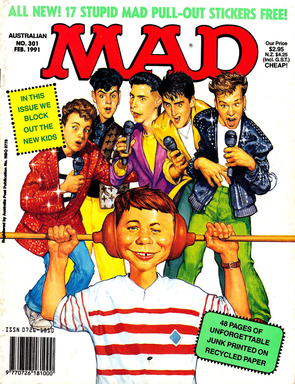 Australian Mad Magazine (Horwitz, 1978 series) #301 (February 1991)