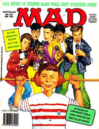 Australian Mad Magazine (Horwitz, 1978 series)  #301 (February 1991)