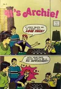 It's Archie (Yaffa Publishing, 198-? series) #3 ([September 1985?])