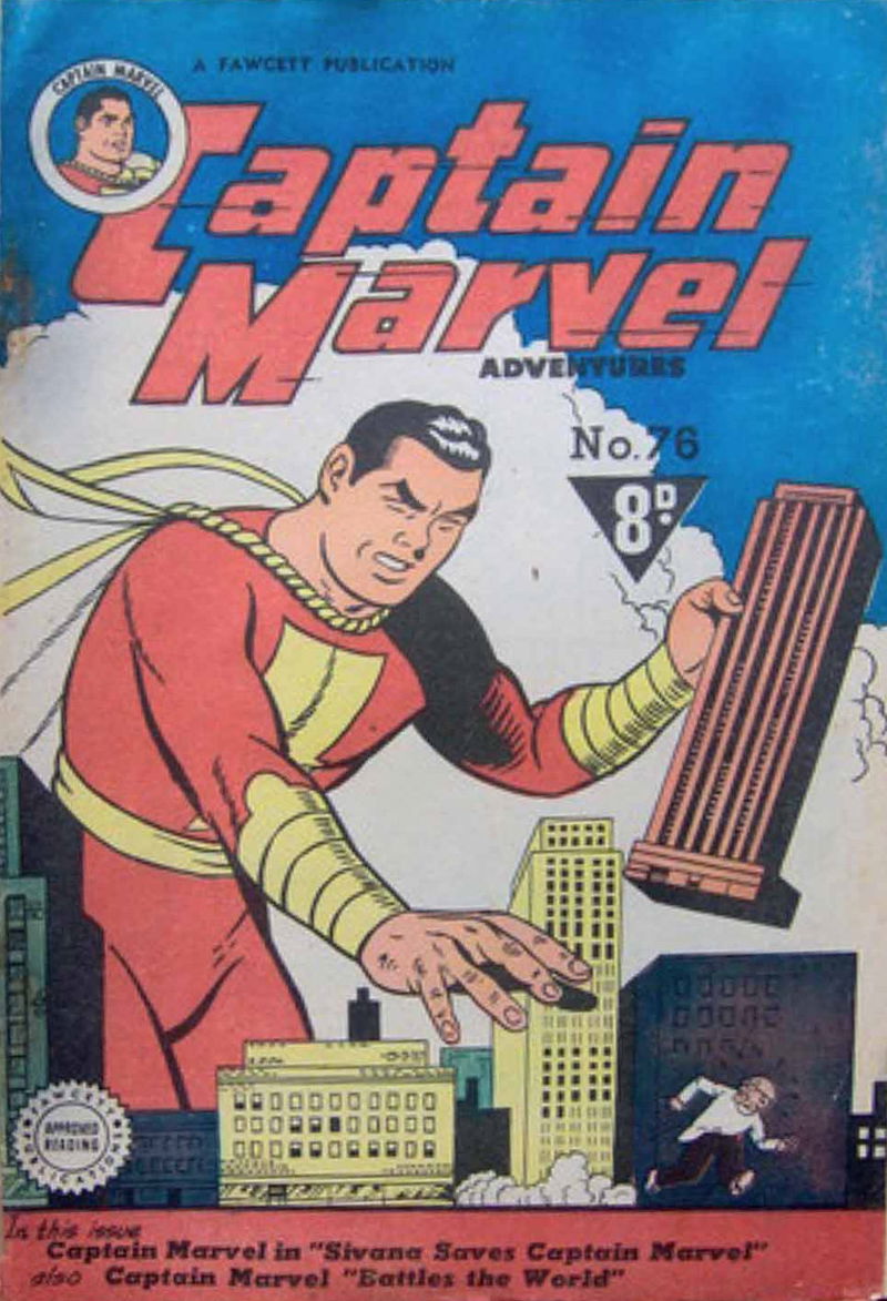 Captain Marvel Adventures (Cleland, 1949 series) #76 ([November 1952?])