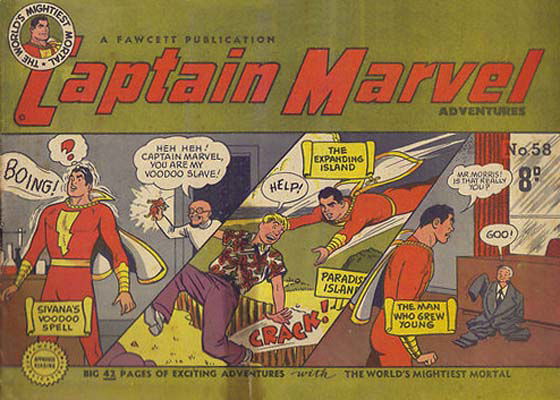 Captain Marvel Adventures (Cleland, 1949 series) #88 ([1953?])