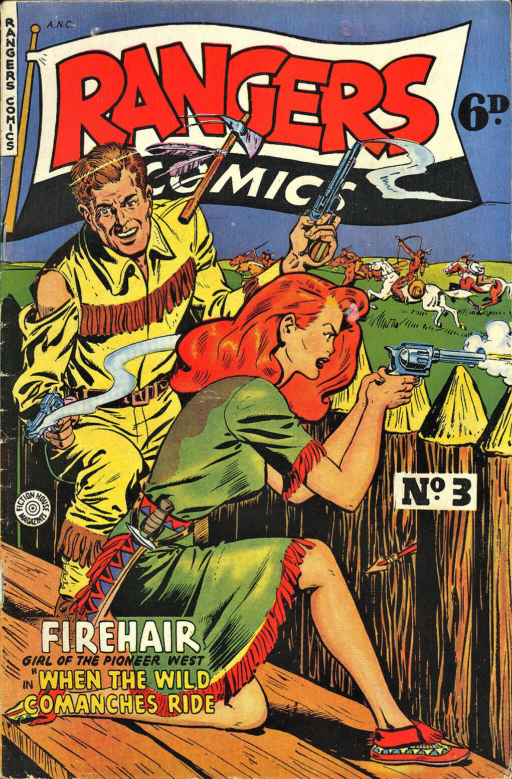 Rangers Comics (HJ Edwards, 1950? series) #3 ([February 1951?])