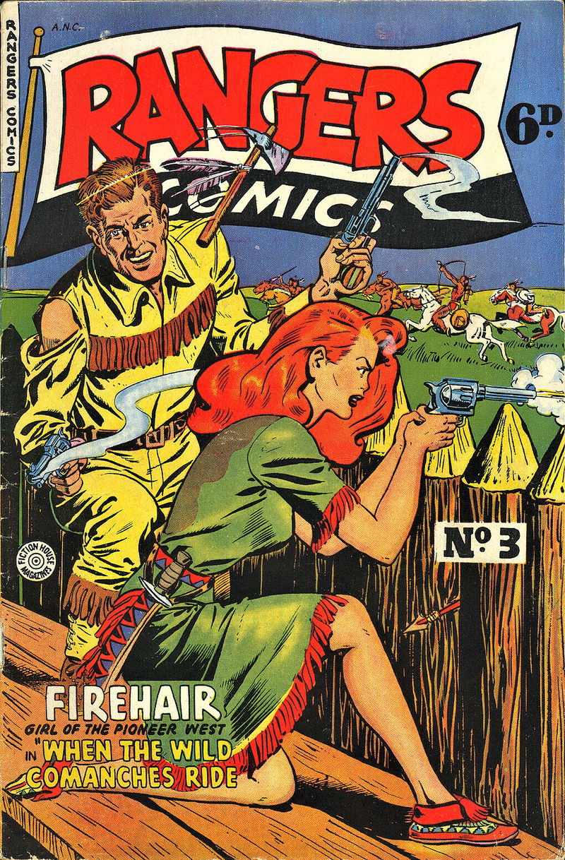 Rangers Comics (HJ Edwards, 1950? series) #3 ([February 1951?])