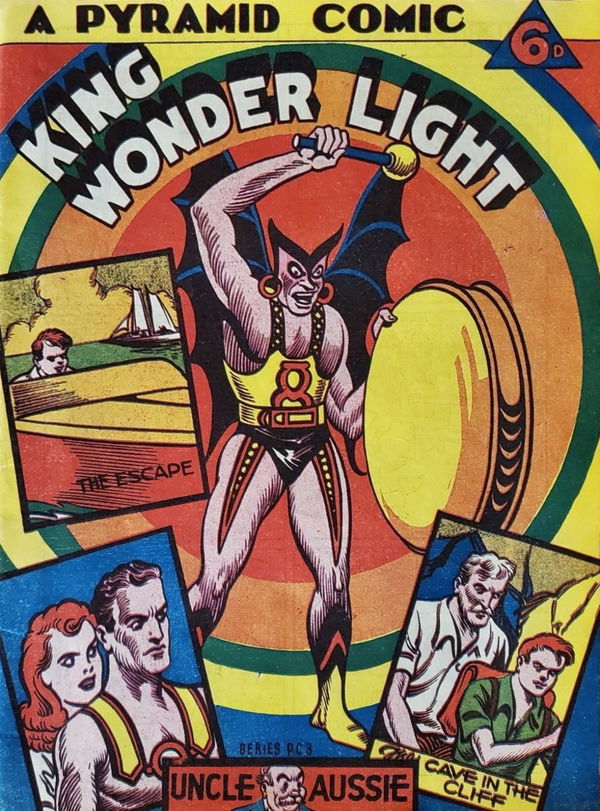 A Pyramid Comic (Pyramid, 1946 series) #3 ([July 1947?]) —King Wonder Light