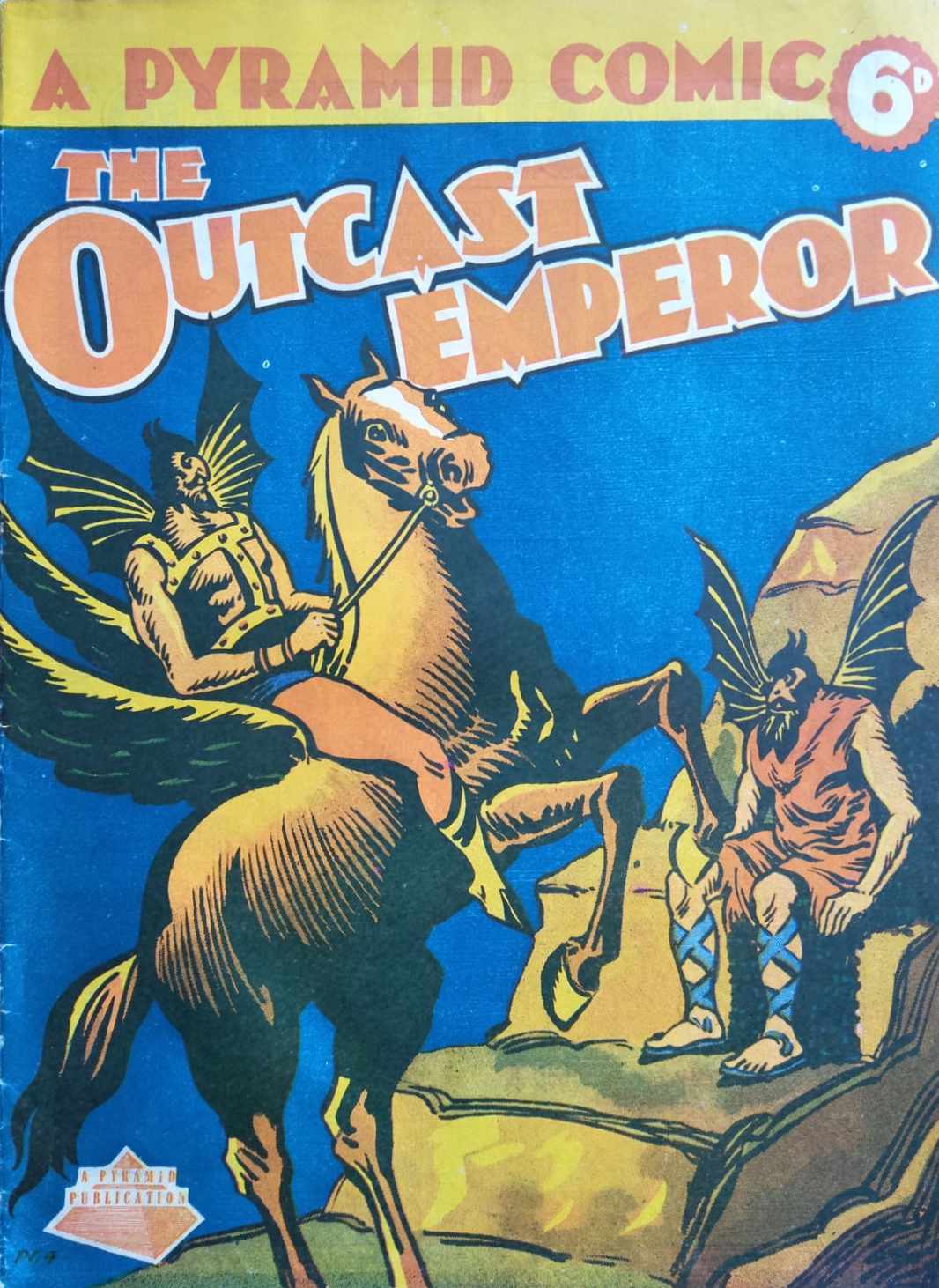 A Pyramid Comic (Pyramid, 1946 series) #4 — The Outcast Emperor ([August 1947?])
