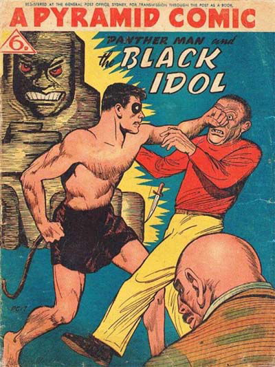 A Pyramid Comic (Pyramid, 1946 series) #PC17 — Panther Man and the Black Idol [September 1948?]