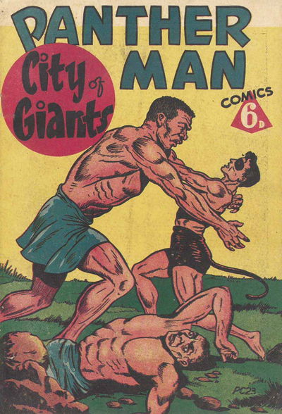 A Pyramid Comic (Pyramid, 1946 series) #PC23 — Panther Man ([March 1949?])