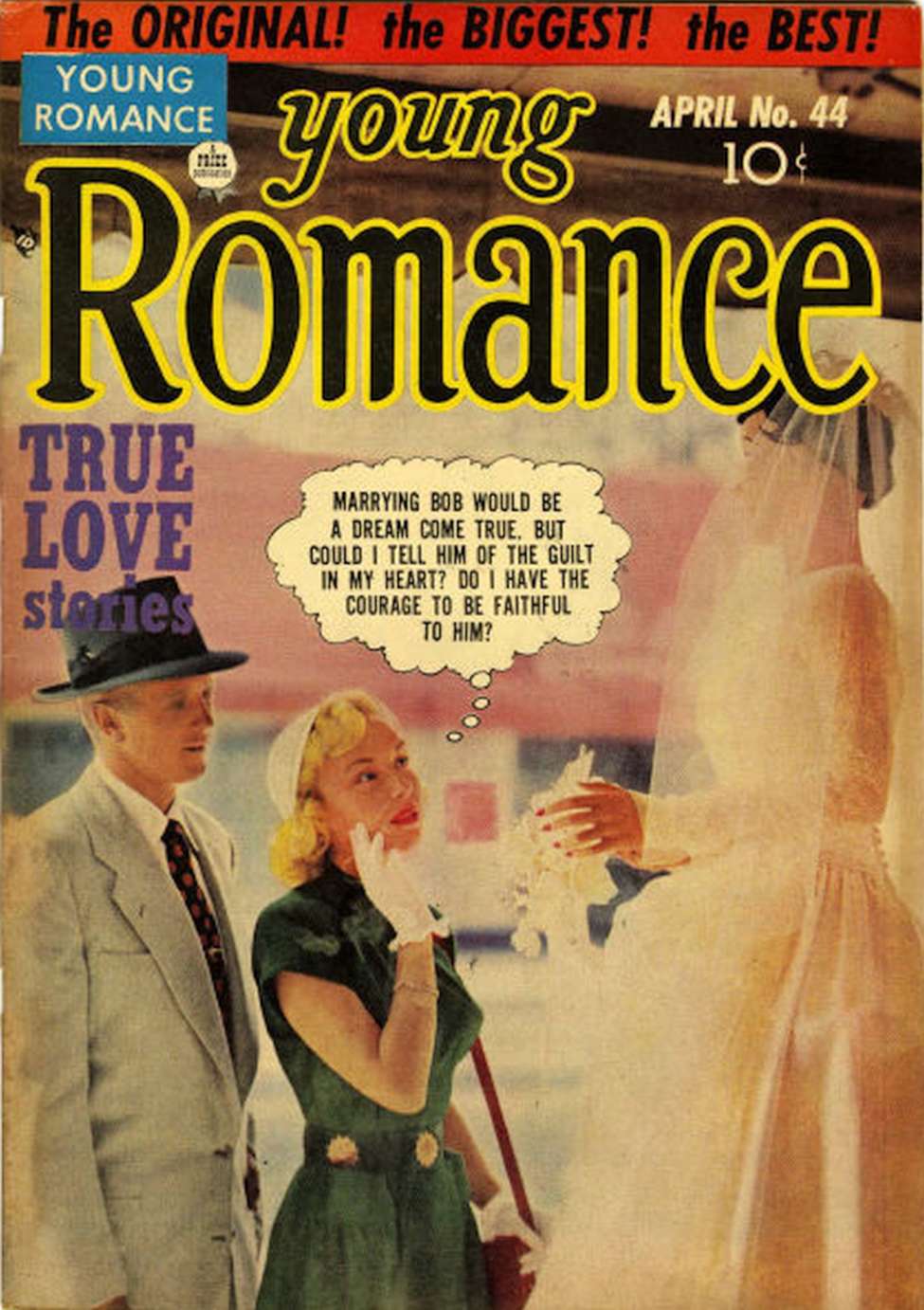 Young Romance (Prize, 1947 series) v5#8 (44) (April 1952)