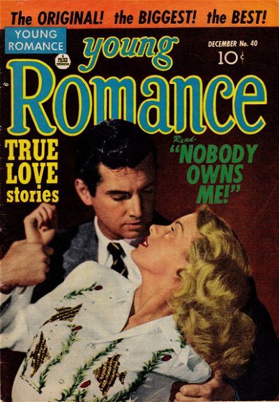 Young Romance (Prize, 1947 series) v5#4 (40) (December 1951)
