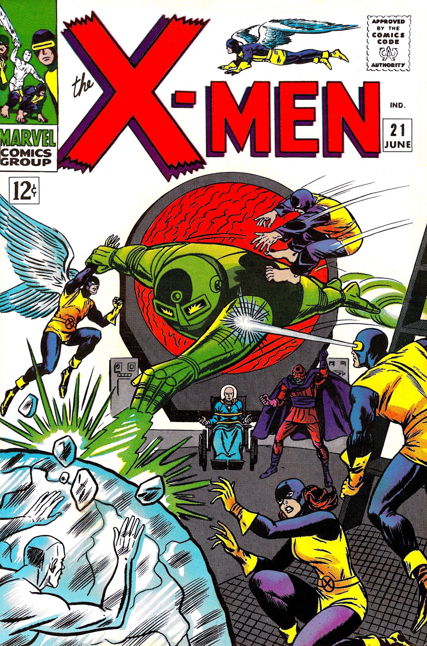 The X-Men (Marvel, 1963 series) #21 (June 1966)