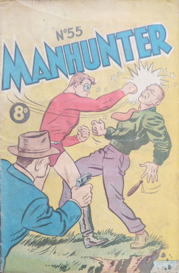 Manhunter (Pyramid, 1951 series) #55 ([December 1951?])