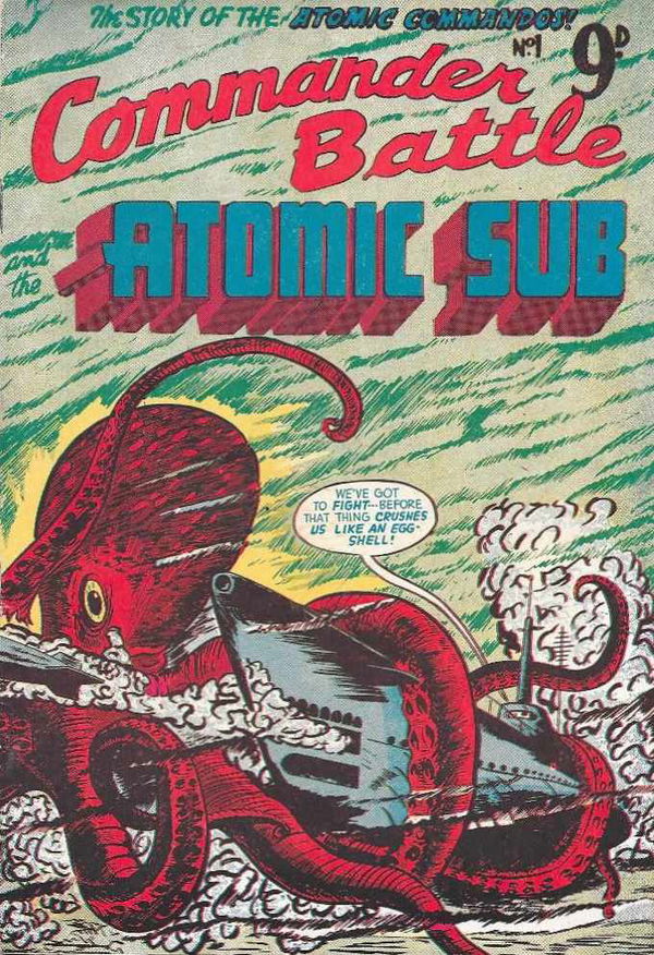 Commander Battle and the Atomic Sub (Action Comics, 1955 series) #1 ([1955?])