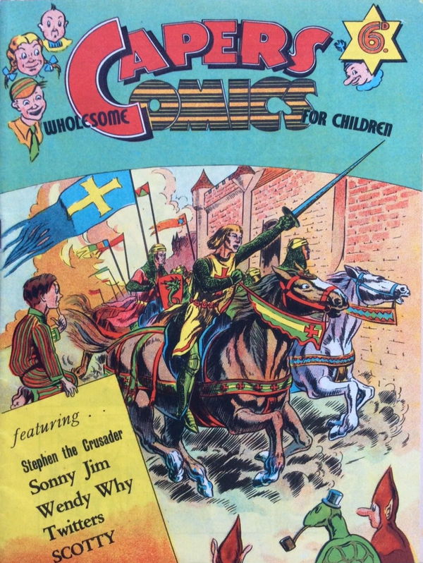 Capers Wholesome Comics for Children (Lush, 1948 series) 