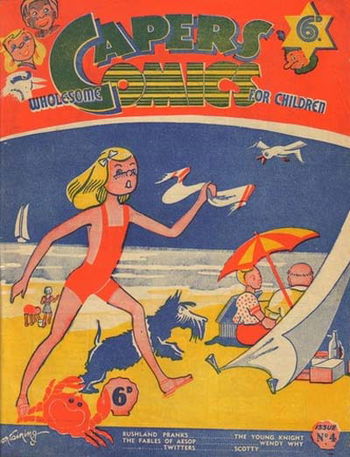 Capers Wholesome Comics for Children (Lush, 1948 series) #4 ([1949?])