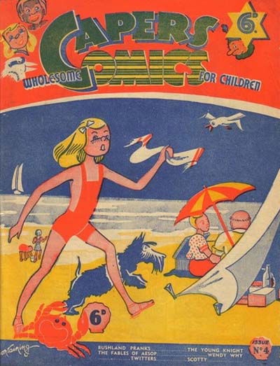 Capers Wholesome Comics for Children (Lush, 1948 series) #4 ([1949?])