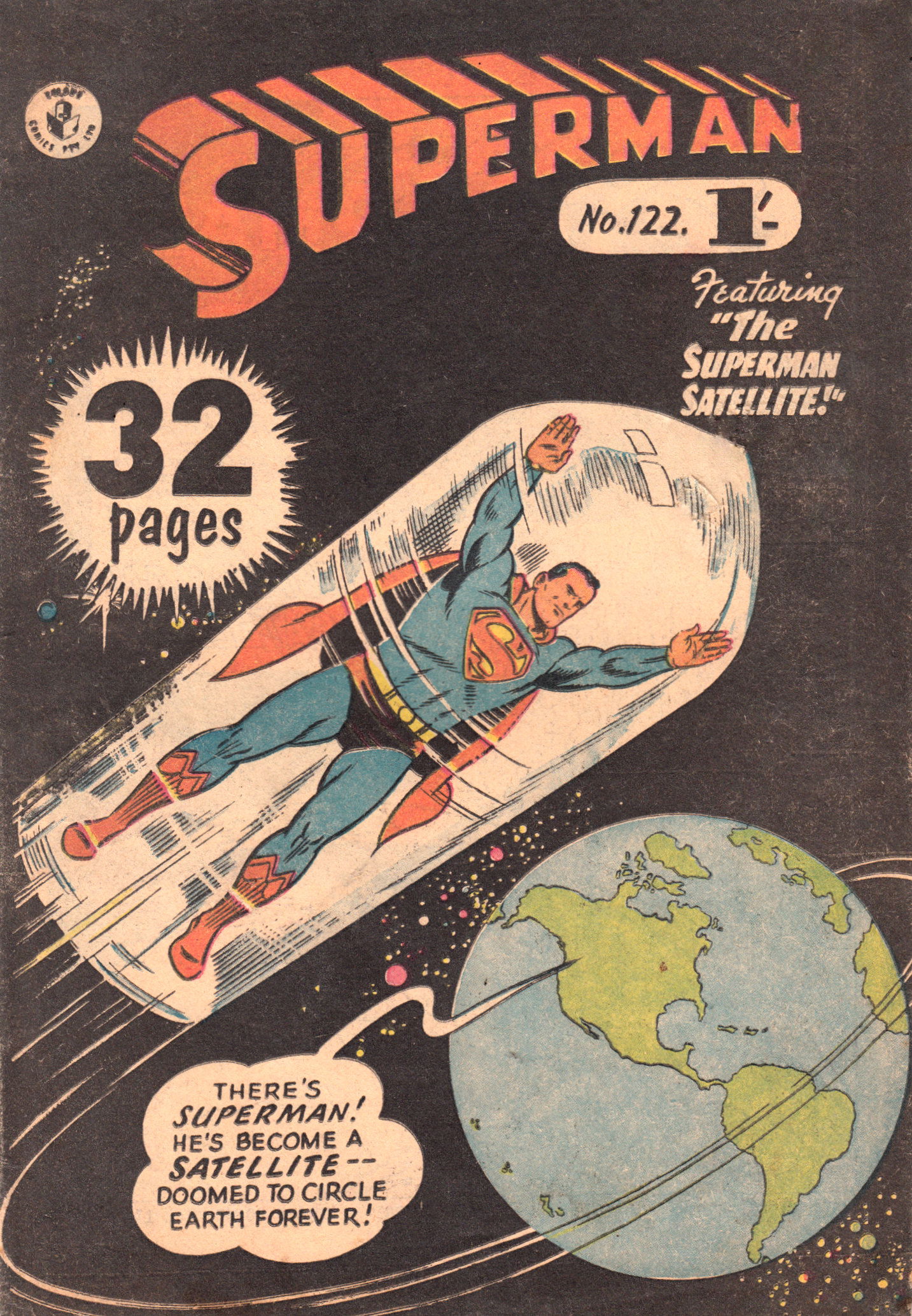 Superman (Colour Comics, 1950 series) #122 ([September 1957])