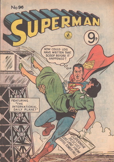 Superman (Colour Comics, 1950 series) #96 [August 1955]