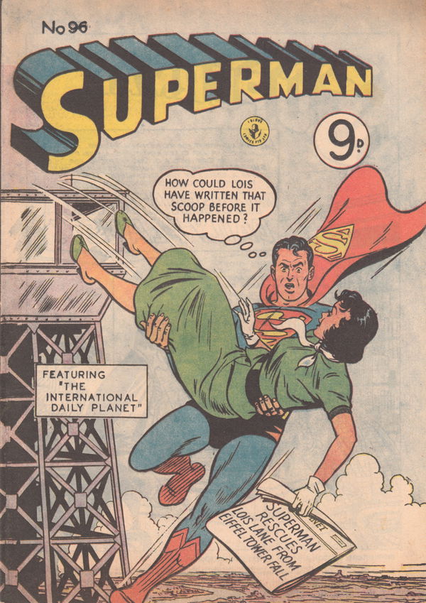 Superman (Colour Comics, 1950 series) #96 ([August 1955])