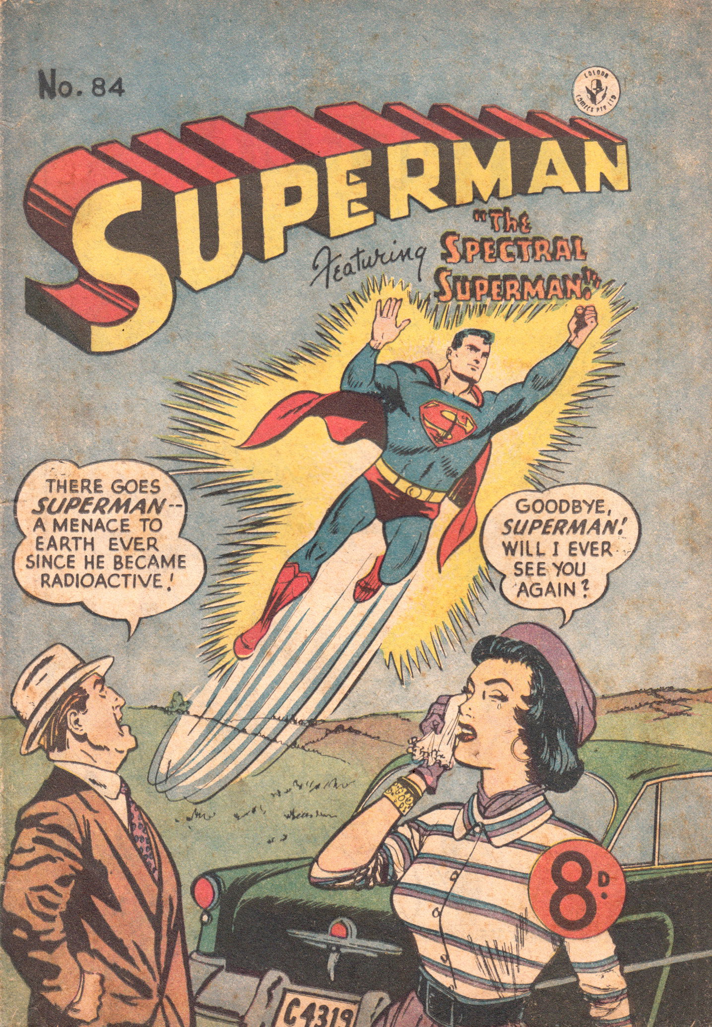 Superman (Colour Comics, 1950 series) #84 ([August 1954])