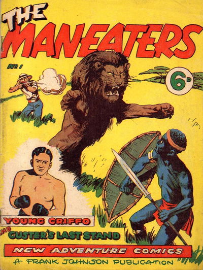 New Adventure Comics (Frank Johnson, 1949 series) #1 — The Maneaters [1949?]