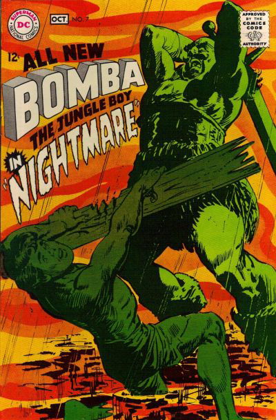 Bomba the Jungle Boy (DC, 1967 series) #7 September-October 1968