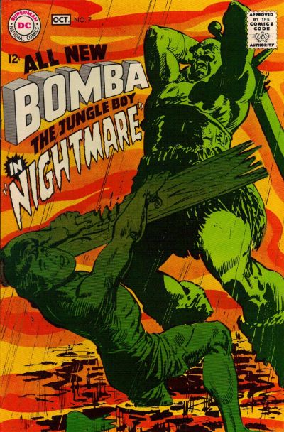 Bomba the Jungle Boy  #7 (September-October 1968)