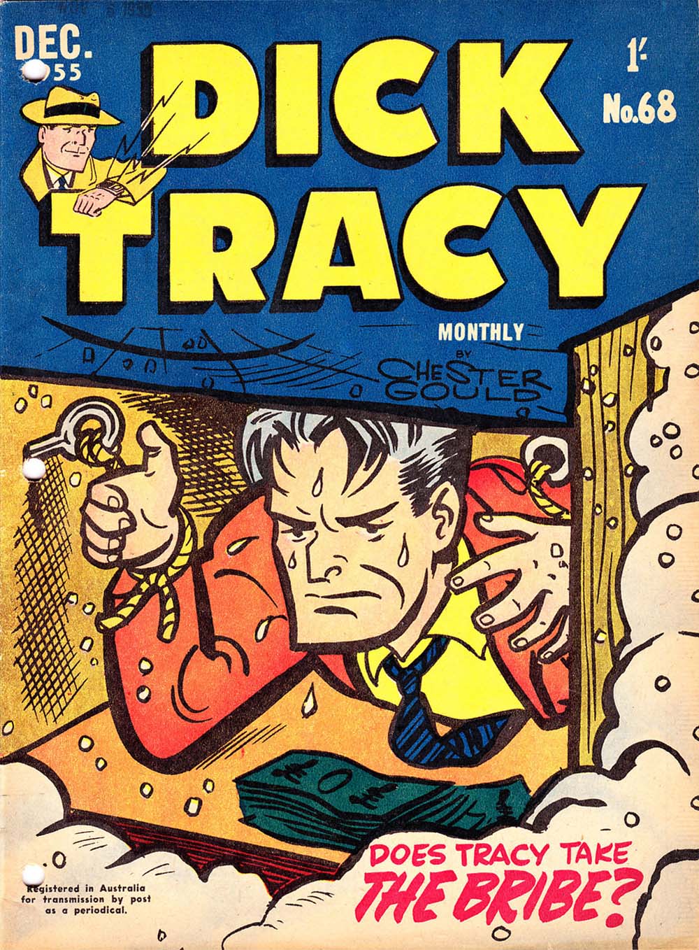 Dick Tracy Monthly (Illustrated, 1952 series) #68 (December 1955)