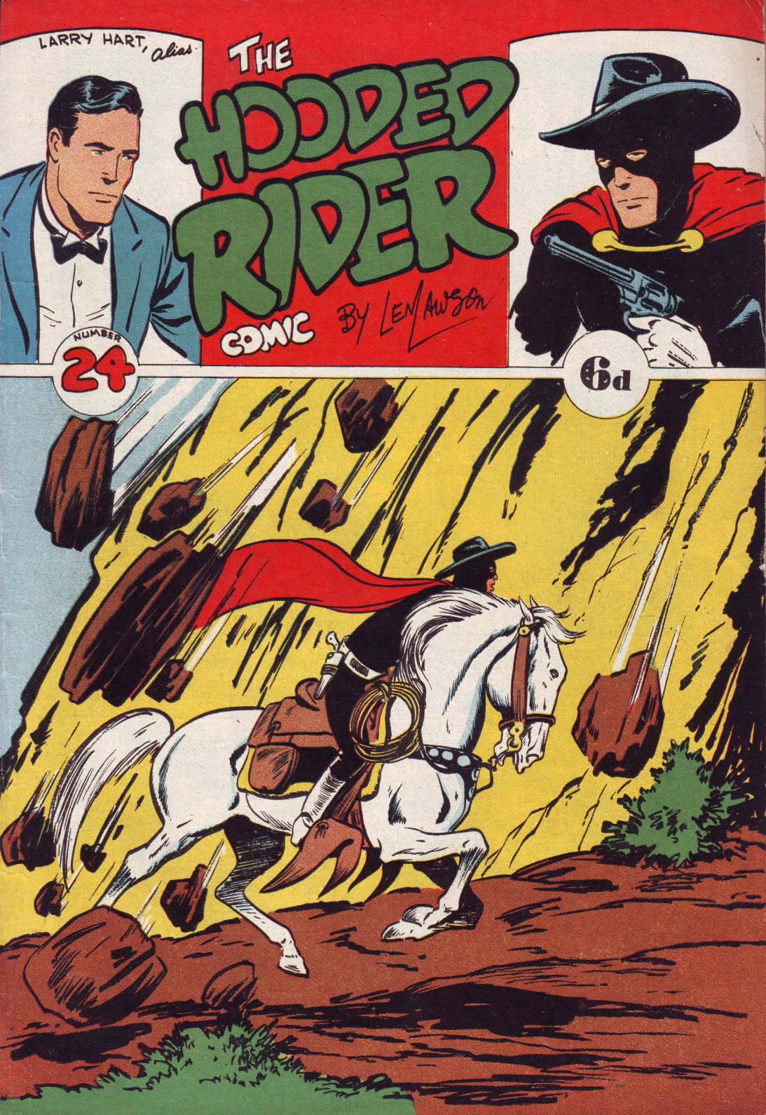 The Hooded Rider (Action Comics, 1952 series) #24 ([December 1953?])