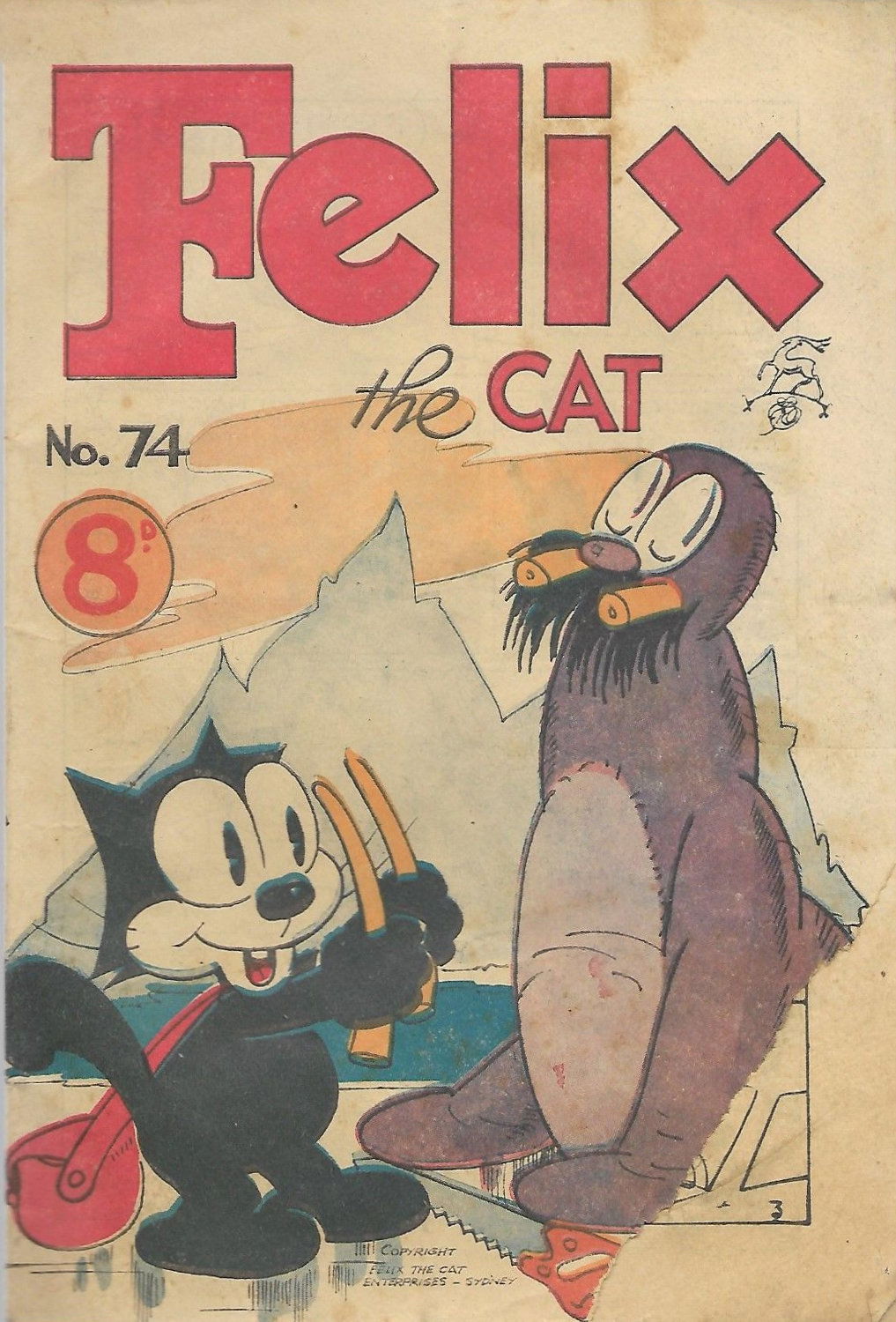 Felix (Elmsdale Publications, 1945 series) #74 ([April 1952?])