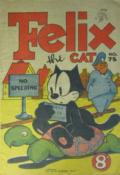 Felix (Elmsdale Publications, 1946 series) #75 ([May 1952?]) —Felix the Cat