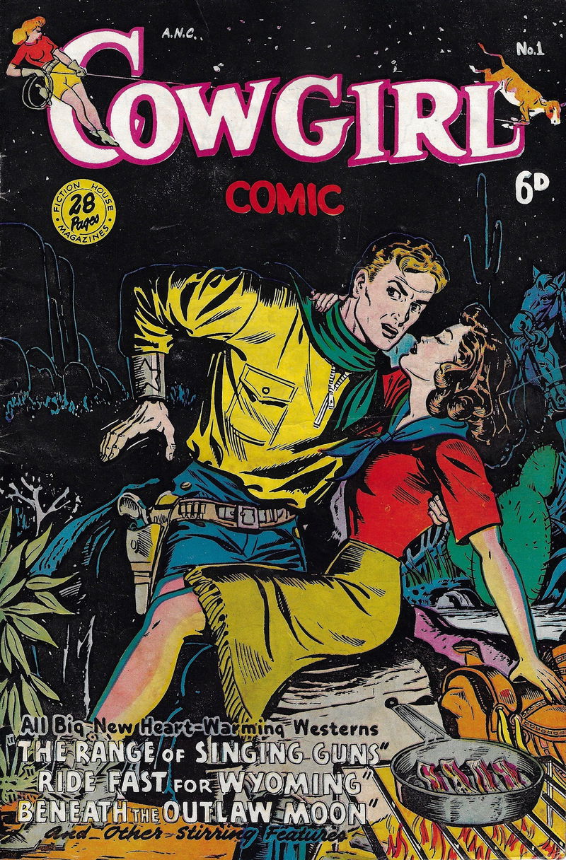 Cowgirl Romances (HJ Edwards, 1950? series) #1 ([1950?])