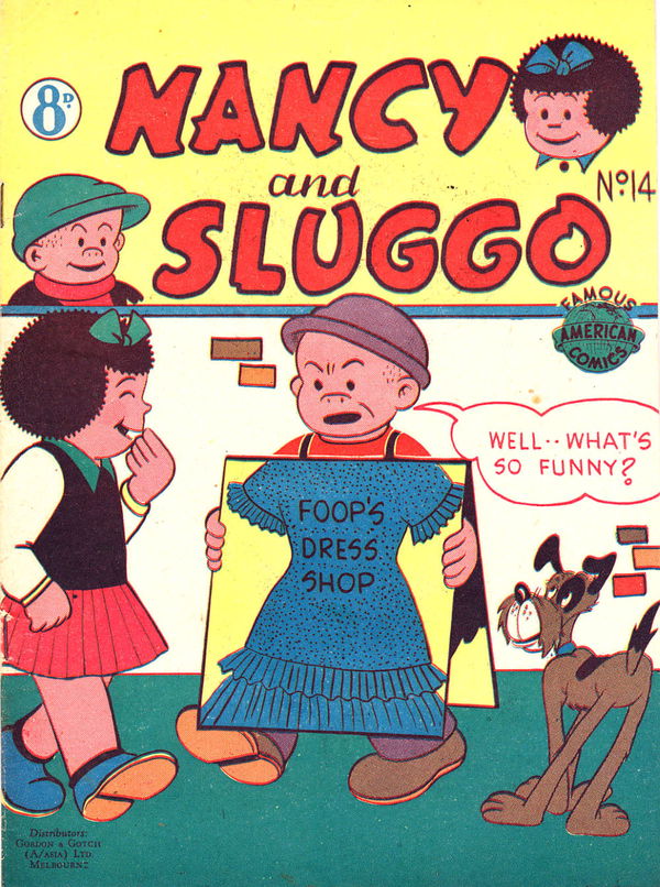 Nancy and Sluggo (New Century, 1953? series) #14 ([February 1954?])