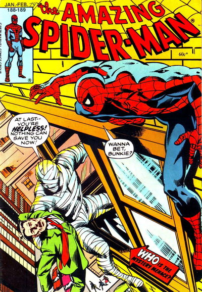 The Amazing Spider-Man (Yaffa/Page, 1977 series) #188-189 January-February 1979